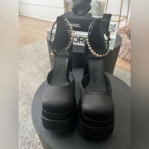 Versace Medusa Aevitas Heels